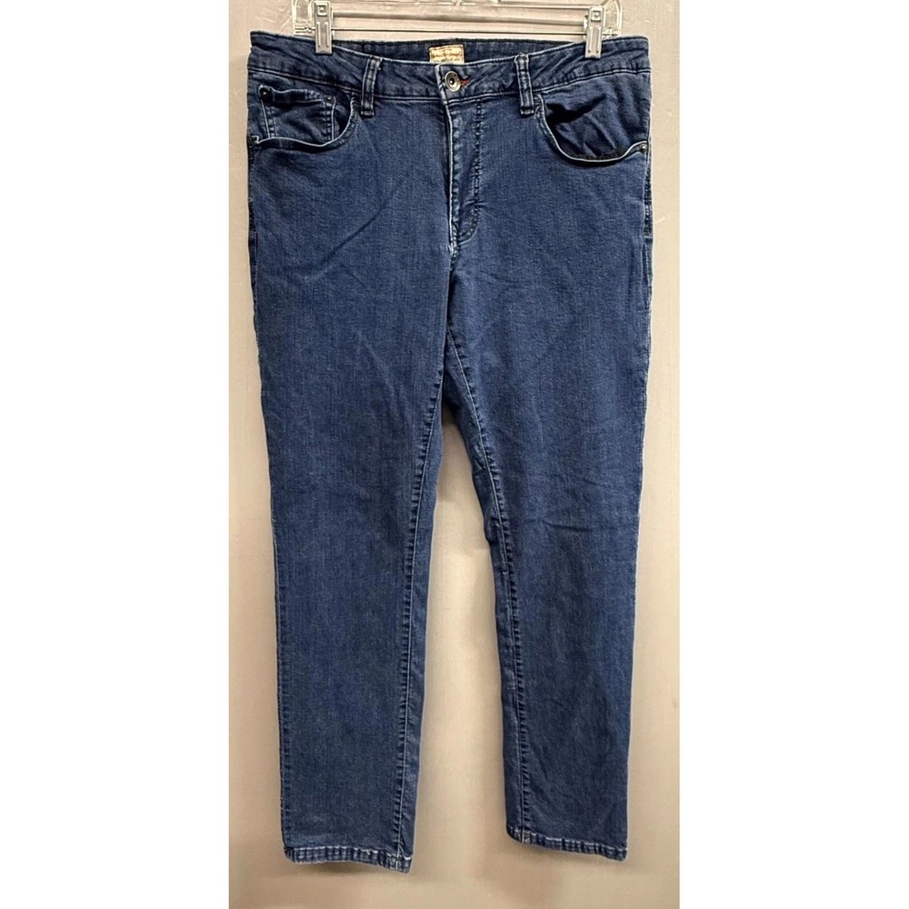Weatherproof Vintage Jeans Mens 36x32 Blue Denim Stretch Streetwear Straight Fit